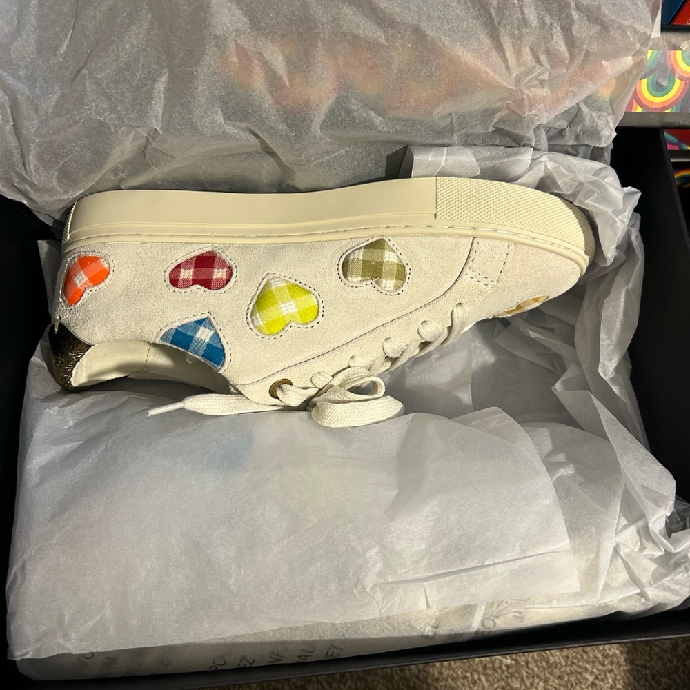 Colorful Heart Sneakers
